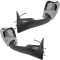 94-01 Dodge Ram 1500; 94-02 2500 3500 Manual TS Chrome Cap Tow (Perf Upgrade 2010 Look) Mirror PAIR