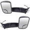 94-01 Dodge Ram 1500; 94-02 2500 3500 Manual TS Chrome Cap Tow (Perf Upgrade 2010 Look) Mirror PAIR