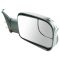 94-01 Dodge Ram 1500; 94-02 2500 3500 Manual TS Textured Tow (Perf Upgrade 2010 Look) Mirror PAIR