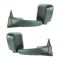 94-01 Dodge Ram 1500; 94-02 2500 3500 Manual TS Textured Tow (Perf Upgrade 2010 Look) Mirror PAIR