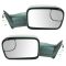 94-01 Dodge Ram 1500; 94-02 2500 3500 Manual TS Textured Tow (Perf Upgrade 2010 Look) Mirror PAIR