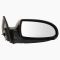 07-10 Hyundai Elantra Sedan Black PTM Foldaway Power Heated PTM Mirror PAIR