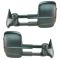 88-01 Chevy, GMC C/K PU, SUV Power Heated w/LED Turn Signal Textured Towing Mirror PAIR (Upgrade)
