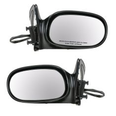 98-02 Toyota Corolla Non Folding Power PTM Mirror Pair