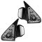 07-12 Toyota Tundra; 08-12 Sequoia Power Folding, Heated,Memory,w/Turn Signal,Chrome Cap Mirror PAIR