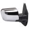 08-10 QX56, 08-12 Armada, Titan Power, Heated,Puddle Light, Memory,Chevron TS Chrome Cap Mirror PAIR