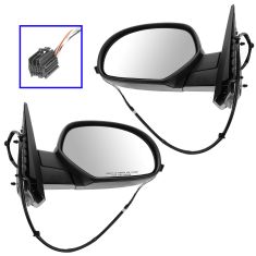 07-12 GM Full Size PU, SUV Power Heated w/Chrome Cap Mirror PAIR