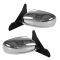 11-13 Chrysler 200 Convertible Power Heated Chrome Mirror PAIR