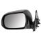 12-13 Toyota Tacoma Manual Black Textured Mirror PAIR