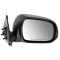 12-13 Toyota Tacoma Manual Black Textured Mirror PAIR