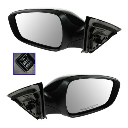 12-13 Hyundai Veloster w/Metal Roof Power w/Turn Signal PTM Mirror PAIR