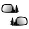 00-06 Toyota Tundra Manual Black Textured Mirror PAIR