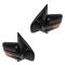 09-10 Ford F150 Power, Heated, w/Turn Signal Black Textured Mirror PAIR