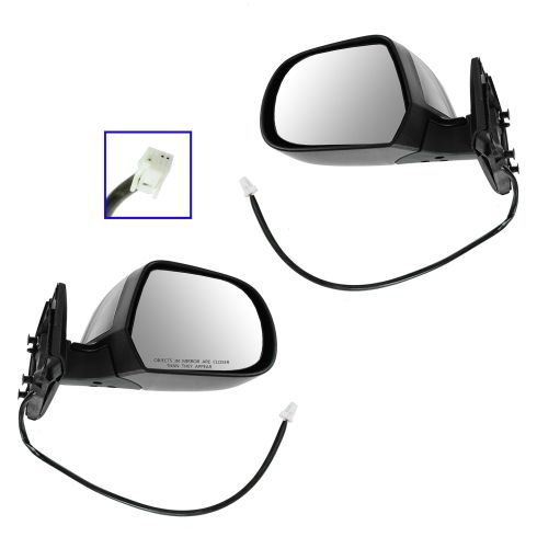 11-13 Nissan Leaf Power PTM Mirror PAIR