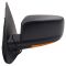 03-06 Expedition Power Heated w/Puddle Light (w/ Amber Turn Signal) Textured Black Mirror PAIR