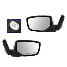 08-12 Honda Accord Coupe Power Heated PTM Mirror PAIR