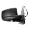 03-04 Ford Expedition Power Heated w/Puddle Light Textured Black Mirror PAIR