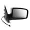 03-04 Ford Expedition Power Heated w/Puddle Light Textured Black Mirror PAIR