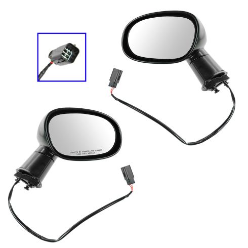 08-13 Dodge Challenger Folding Power Mirror PAIR
