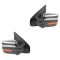 09-10 Ford F150 Power, Heated, Power Folding, w/Turn Sig, Memory, Puddle Light Chrome Mirror PAIR