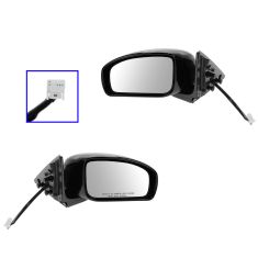 07-08 Infiniti G35 Sedan Power Heated PTM Mirror Pair