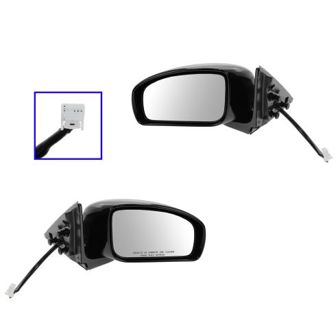 07-08 Infiniti G35 Sedan Power Heated PTM Mirror Pair