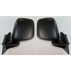 13-14 Nissan NV200 Manual Textured Black Mirror w/Convex Insert PAIR