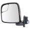 13-14 Nissan NV200 Power Heated Textured Black Mirror w/Heated Convex Insert PAIR