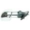 14-15 GM Silverado Sierra Dual Arm Telescopic Pwr Htd (w/Smoke Signal on Hsg) Chrme Cap Tow Mir PAIR