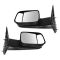 02-08 Ram 1500; 03-09 Ram 2500; 03-10 Ram 3500 Man Tow (09 Upgrade Style Dual Glass) Txt Mirror PAIR