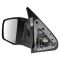 14-15 Toyota Tundra Power, Heated w/Textured Cap Mirror PAIR