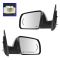 14-15 Toyota Tundra Powr Folding, Memory, Heated, Puddle Light, Turn Signal w/Chrome Cap Mirror PAIR
