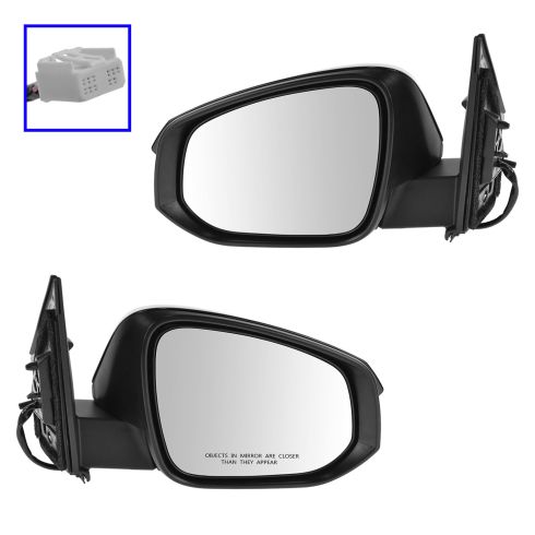 13-14 Toyota Rav4 Power, Heated, w/Turn Signal PTM Mirror PAIR
