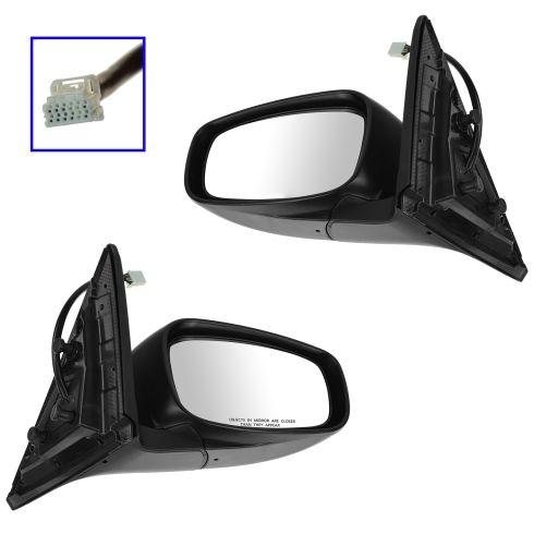 08-13 G37 Coupe; 09 G37 Convertible; 14 Q60 Coupe Power Heated Memory Mirror PAIR