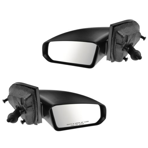 03-07 Saturn Ion Coupe Manual Textured Mirror PAIR