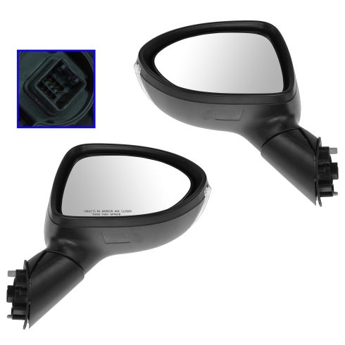 12-14 Kia Rio Power Heated Signal Power Fold PTM Mirror PAIR