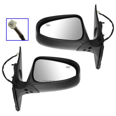 14 Toyota Corolla Power Heated PTM Mirror PAIR