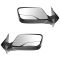94-04 GM Mid Size Pu; 95-05 GM Mid Size SUV Man Telescoping Dual Arm/Glass Tow Mirror (Upgrade) PAIR