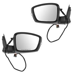 12 VW Passat Power Heated Signal Memory Primer Mirror PAIR