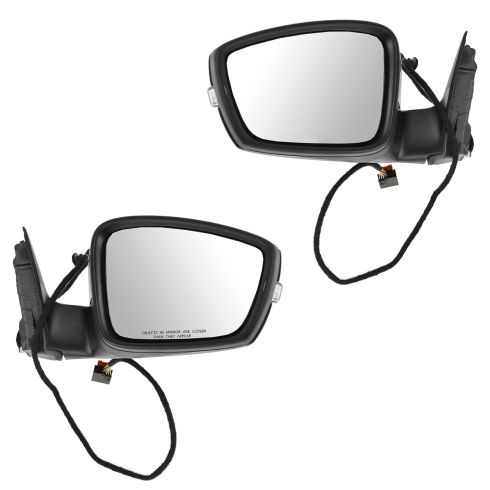 12 VW Passat Power Heated Signal Memory Primer Mirror PAIR