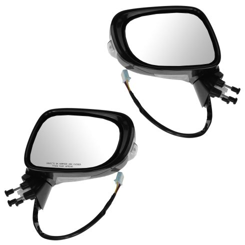 10-14 Lexus IS250C IS350C (vert) Power Heate Puddle Signal PTM Mirror PAIR