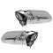 98-99 Suburban, Tahoe, Yukon Power Heated Chrome Mirror PAIR
