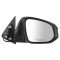 14-15 Toyota Highlander, Highlander Hybrid Power Heated w/Turn Signal PTM Cap Mirror PAIR