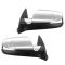 10-15 Equinox, Terrain Power Heated Textured Black w/Chrome Cap Mirror w/Convex Insert Pair