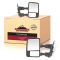 08-10 Ford SD PU Pwr Fold Htd Smoked Trn Sig & Clrnce Lite w tex Caps (Upgrade) Tow Mir Kit PR