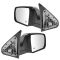 14-15 Toyota Sequoia Pwr Folding Htd w/TS, Puddle, Memory, Blind Spot Mon Mirror w/Chrome Cap PAIR
