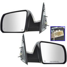 14-16 Toyota Tundra Power, Heated (w/Blind Spot Indicator) PTM Cap Mirror PAIR