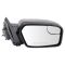 11-12 Ford Fusion, Fusion Hybrid; 11 Mercury Milan Power w/ Textured Cap Mirror PAIR