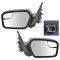11-12 Ford Fusion, Fusion Hybrid; 11 Mercury Milan Power w/ Textured Cap Mirror PAIR