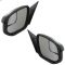 14 (from 11/14)-16 Toyota Rav4 Power Mirror (w/Convex Spotter Glass) w/Textured Black Cap Pair